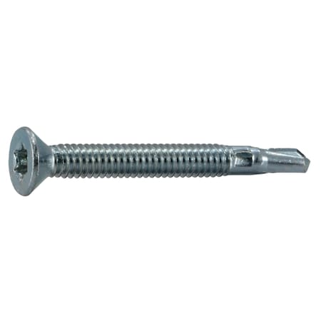 Self-Drilling Screw, #12 X 2 In, Zinc Plated Steel Torx Drive, 315 PK